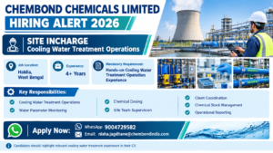 CHEMBOND CHEMICALS JOBS 2026