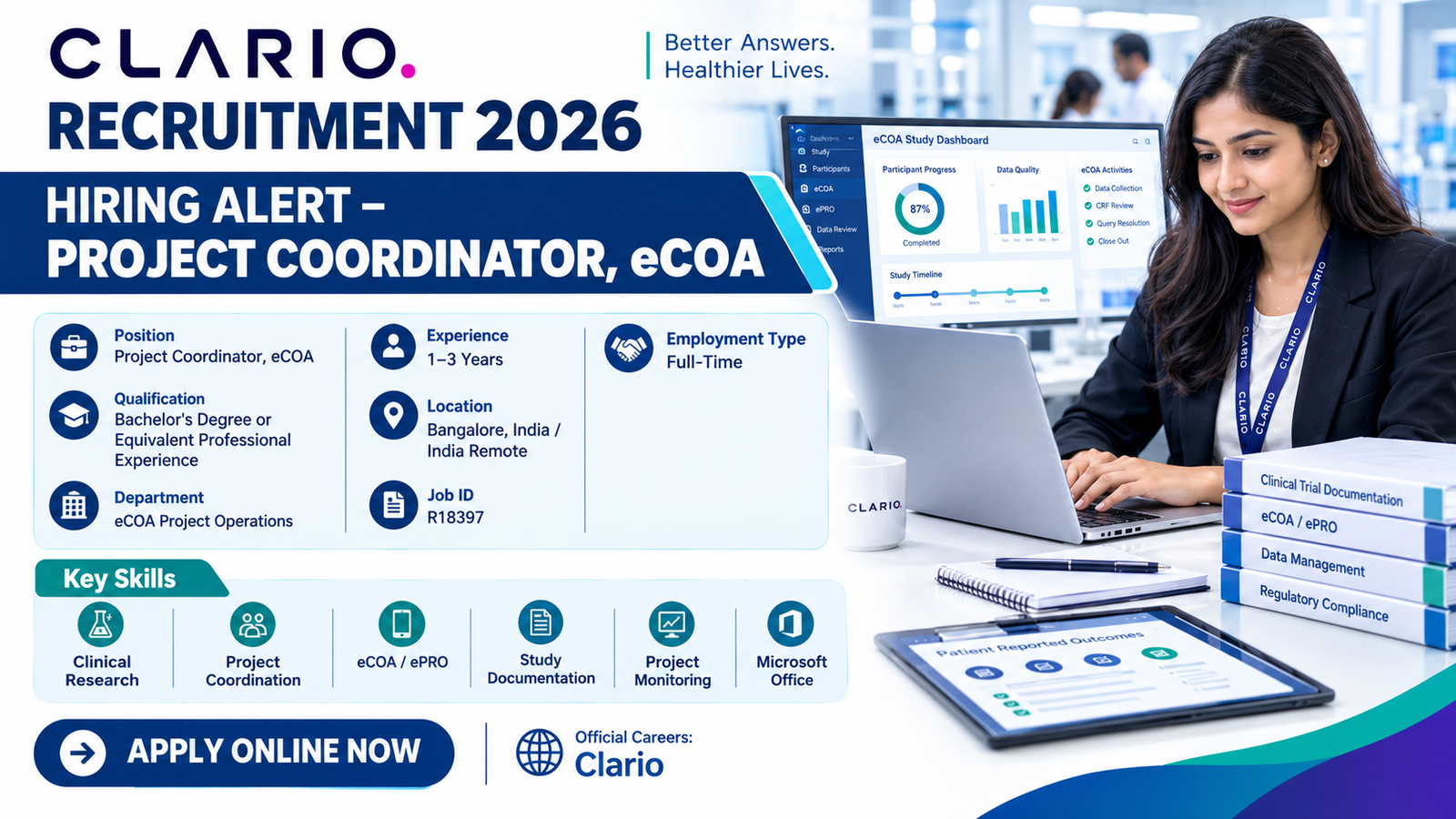 Clario Recruitment 2026