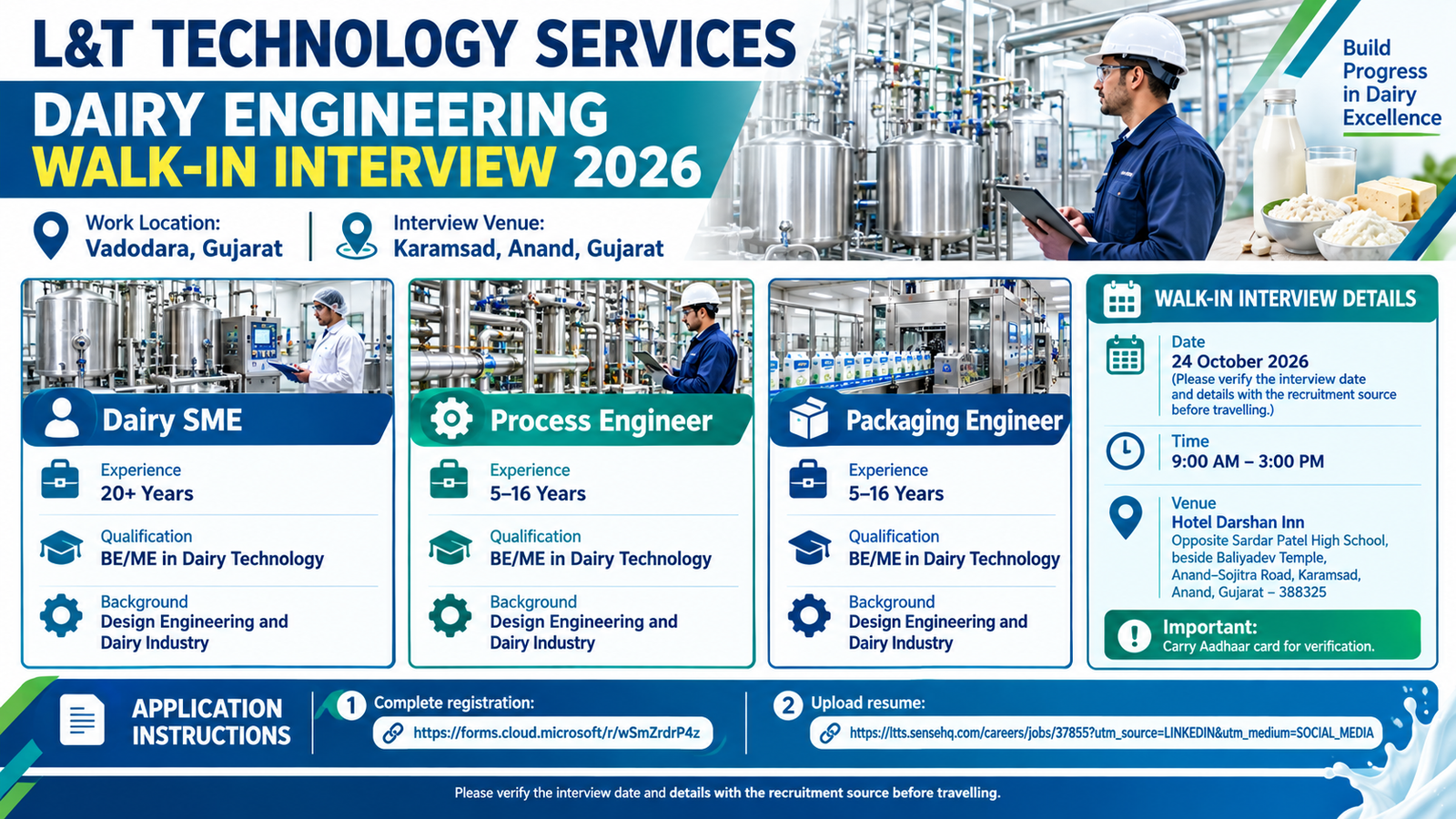 L&T Technology Services Walk-In 2026