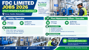 FDC Limited Jobs 2026