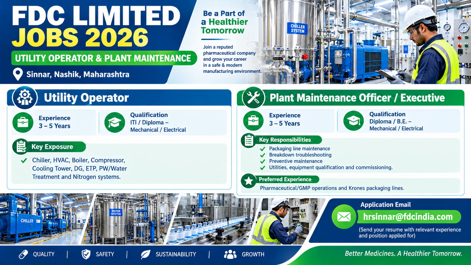 FDC Limited Jobs 2026