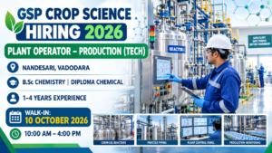 GSP Crop Science Walk-In Interview 2026
