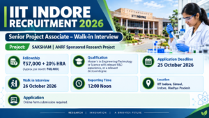 IIT Indore Recruitment 2026