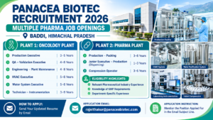 Alembic Pharmaceuticals Walk-In Interview 2026