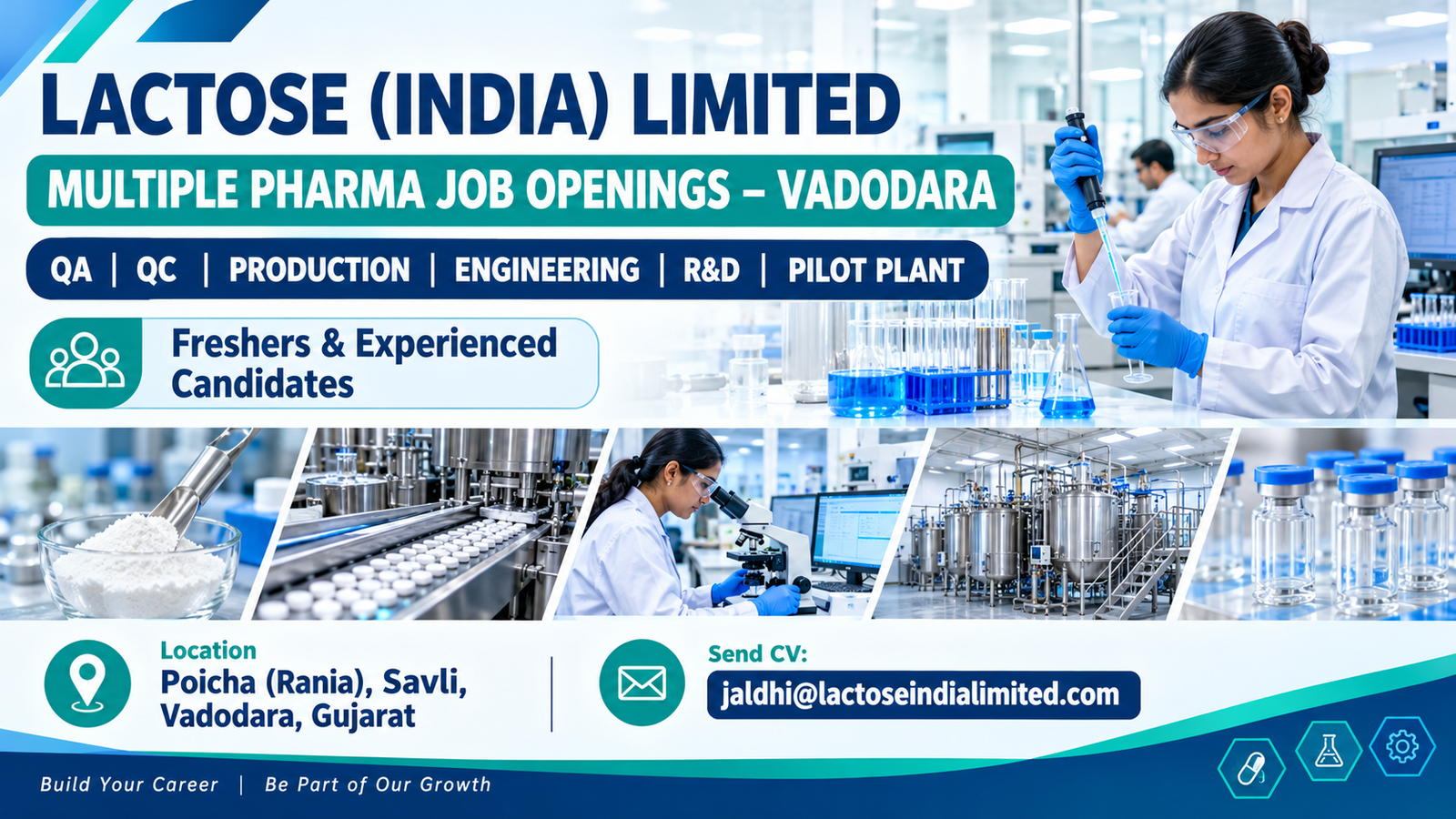 Lactose (India) Limited Recruitment 2026