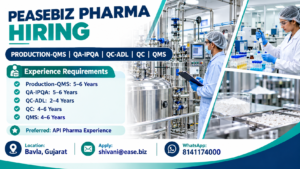Peasebiz Pharma Jobs 2026