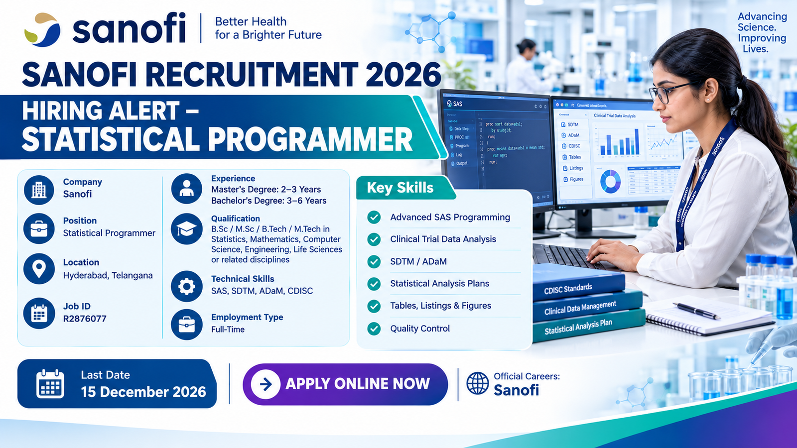 SANOFI RECRUITMENT 2026